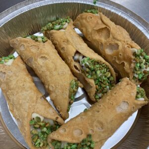Tray of Cannoli