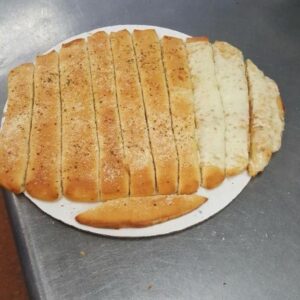 Homemade bread sticks